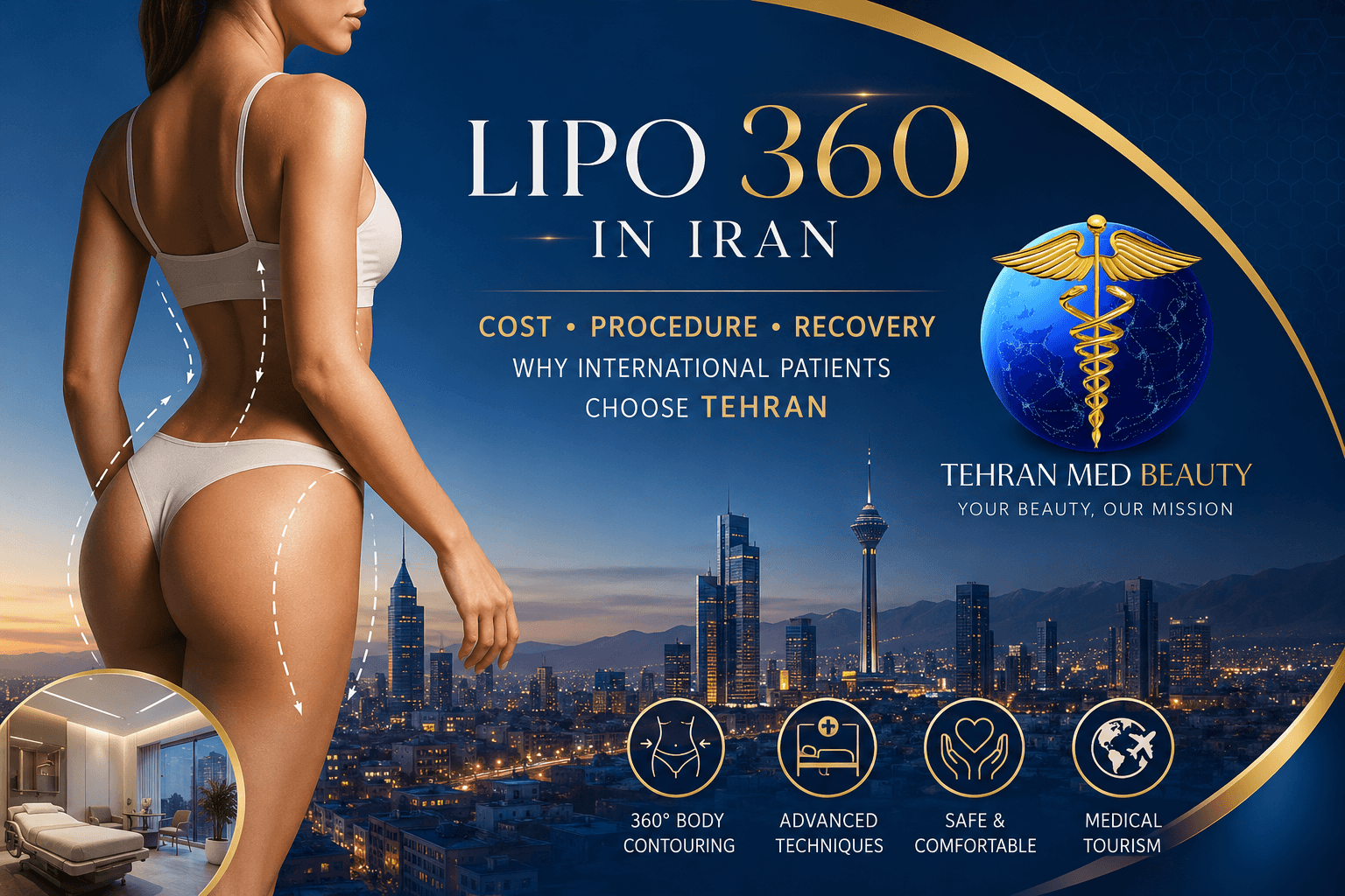 Lipo 360 in Iran: Cost, Procedure, Recovery & Why International Patients Choose Tehran